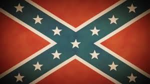 4k american confederate flag background