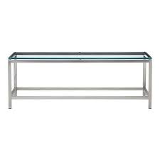Crate Barrel Glass Table Look 4 Less