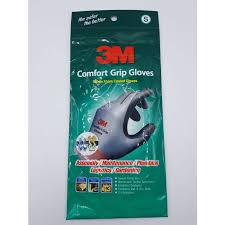 3M Comfort Grip Gloves Nitrile Foam Coated Gloves Size (S)