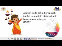 Umur perkadaran penduduk malaysia di bawah umur 15 tahun menurun kepada 27.6 peratus berbanding 33.3 peratus pada 2000. Adakah Anda Tahu Berapakah Jumlah Penduduk Etnik India Di Malaysia Pada Tahun 2020 Youtube