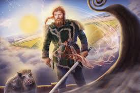 'lord'), sometimes anglicized as frey, is a widely attested god in norse mythology, associated with sacral kingship, virility, peace and prosperity, with sunshine and fair weather, and with good harvest. Freyr God Of Summer Wiccamagazine Blog