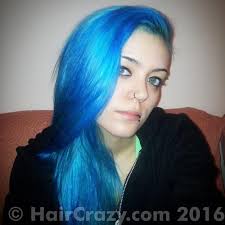 Furthermore, the blue hair dye cream evenly smears on one's hair without a developer. Sere382 Directions Lagoon Blue Blue Hair Hair Beauty Long Hair Styles