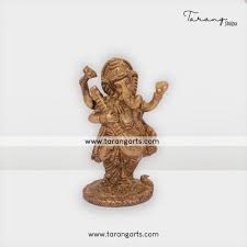 Classic museum replica sculptures, dramatic religious statues. Ganesha Statue Brass Idol Brass Sculptures Home Decor Tarang Handicrafts