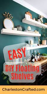 Install Simple Diy Floating Shelves