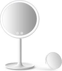 rechargeable lighted makeup mirror