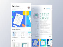 Start with these free cv builder apps that guide you to make a striking job portfolio. Ezy Cv Builder App Home Editor Cv Maker Cv Builder App Home