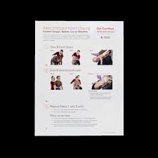 Choking Skill Poster R 16 Red Cross Store