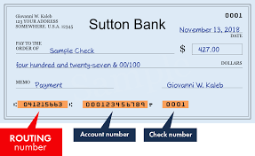 The bank also has mobile apps that customers can download in order to access their financial services on. 041215663 Routing Number Of Sutton Bank In Attica
