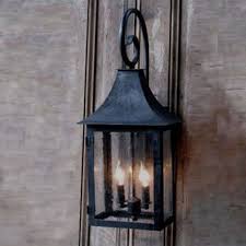 Glastonbury Outdoor Wall Sconce Three