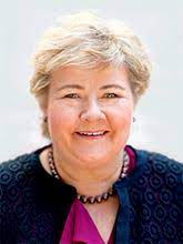 She has held the position as prime minister since the general election in 2013. Prime Minister Erna Solberg Regjeringen No