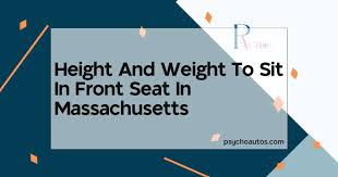 height and weight to sit in front seat