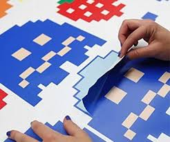Decals can be applied to any clean, smooth, flat surface. Pac Man Wall Decals