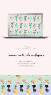 Summer Watercolor Desktop S