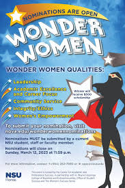 wonder women call for nominations