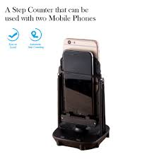 Seltureone Compatible for Pokemon GO Cellphone Pedometer Steps Counter  Accessories, (Super Mute) (Support 2 Phones) Quick Steps Earning Device  with USB Cable, Phone Holder- Black : Amazon.in: Electronics