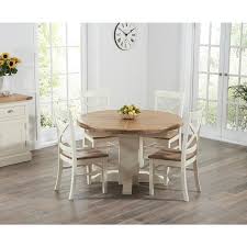With an oak amish dining table, you can ensure you have a beautiful piece everyone will admire. Turin Oak And Cream Dining Set 125cm Round Extending With 4 Cavanaugh Chairs Up To 40 Sales Now On