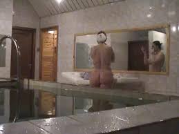 Watch Big Ass Curvy Milf in Sauna voyeur part2 slem15_2 at Voyeurex