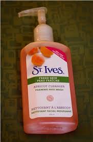 st ives apricot cleanser foaming face wash