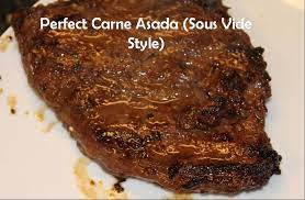 Sous Vide Carne Asada Recipe gambar png