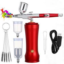 portable airbrush kit with compressor