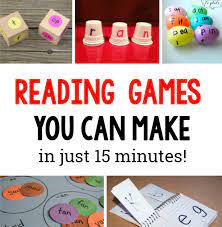 10 diy reading games for kids the