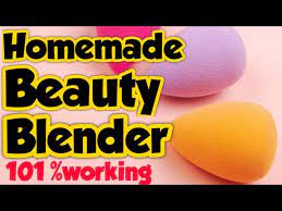 homemade beauty blender how to make