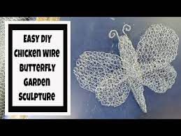 Easy Diy En Wire Erfly Garden