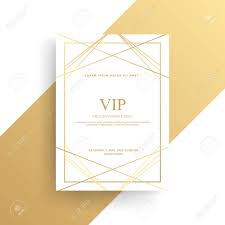 Luxury Invitation Card Design With Golden Texture Gold Card