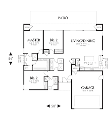 Small House Plans With Attached Garages