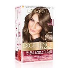 Loreal Paris Excellence Creme Hair Color 5 Natural Brown 72ml 100g