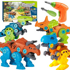 netnew take apart dinosaur toys with