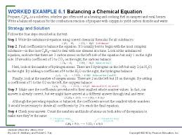 Balancing A Chemical Equation