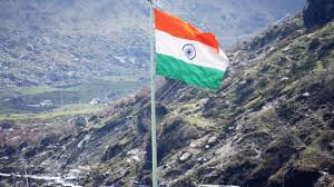 Image result for Indian Flag in Sikkim