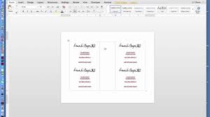 How To Create Two Page Flyer In Ms Office Word Document