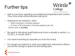 WRITING THE UCAS PERSONAL STATEMENT   ppt video online download