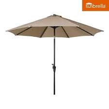 Ulax Furniture 9 Ft Sunbrella Aluminum