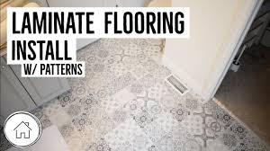 how to install laminate flooring with
