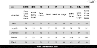 men s shirt size chart in india 2023