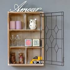 Farmhouse Wall Storage Cabinet With