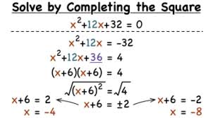 Square Solving Equations Quadratics