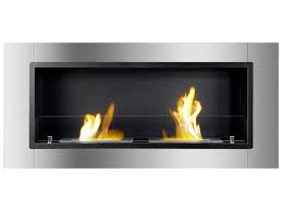 Recessed Ventless Ethanol Fireplace