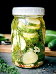 In a large bowl, combine the cucumbers, dill, onions and garlic; Refrigerator Pickles Aka Quickles The Sophisticated Caveman