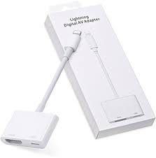 Iphone Usb To Hdmi Female Adapter Cable With Charging Port