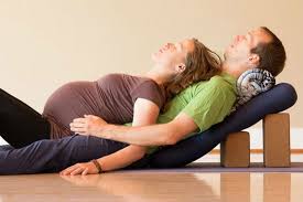 partner prenatal yoga with christine hills
