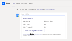 Maybe you would like to learn more about one of these? Chris Webb S Bi Blog Sending Power Bi Alerts To Users Via Teams Using Power Automate And Adaptive Cards Chris Webb S Bi Blog