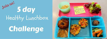 5 day healthy lunchbox challenge