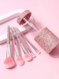 pink diamond 5pc makeup brush