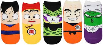 The legacy of goku , was developed by webfoot technologies and released in 2002. Amazon Com Dragon Ball Z Socks Women Girls 5 Pair Goku Gohan Cell Krillin Piccolo Low Cut Socks Fits Shoe Size 4 10 Ladies Clothing