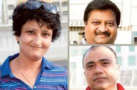 Image Credit: Zarina Fernandes/Gulf News; Clockwise from left: Vandana Tripati, Rahul Kharkar and Sandesh Pathania. Dubai: Arvind Kejriwal&#39;s Aam Aadmi Party ... - 1939062761