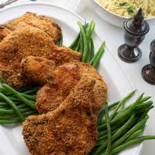 breaded pork chops